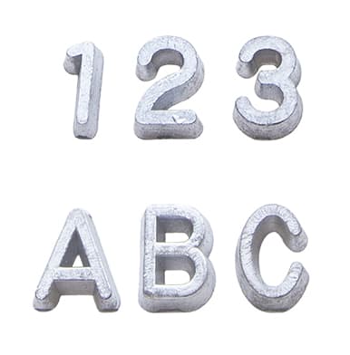 Lead Letters, Numbers & Tapes