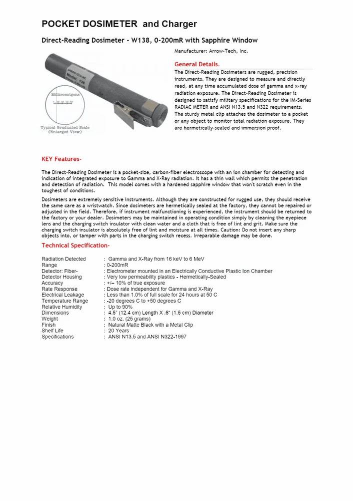 Dosimeters